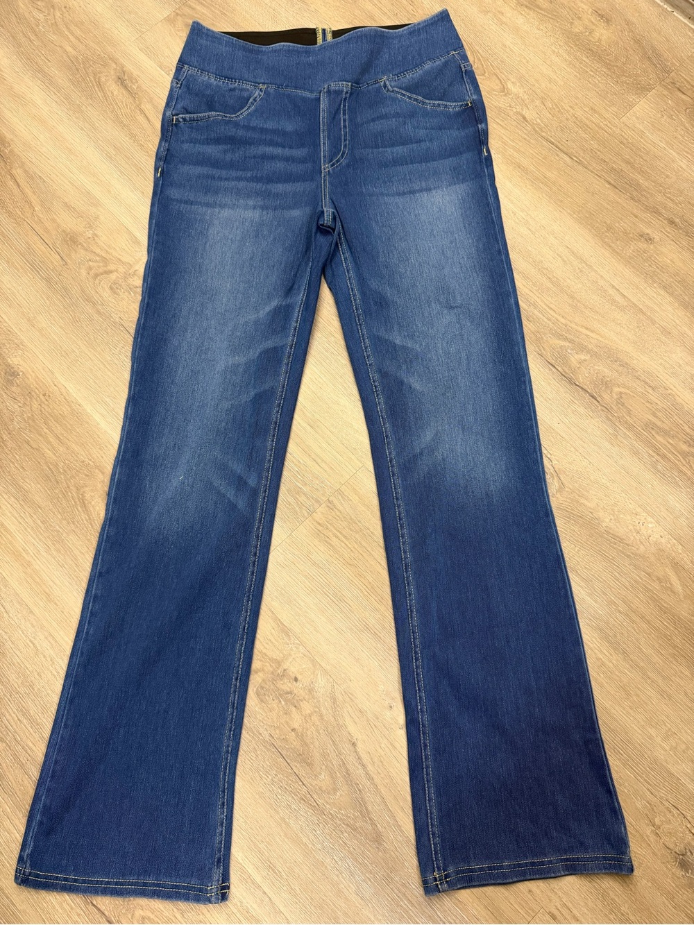 Halara Straight Leg Bootcut Jeans Women’s Medium Dark Wash Stretch Denim 0019